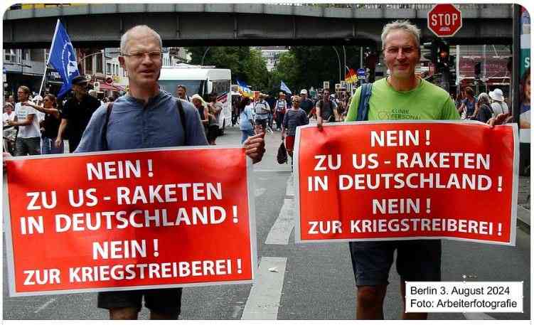 Zur Friedensdemo am 3.10.2024 in Berlin